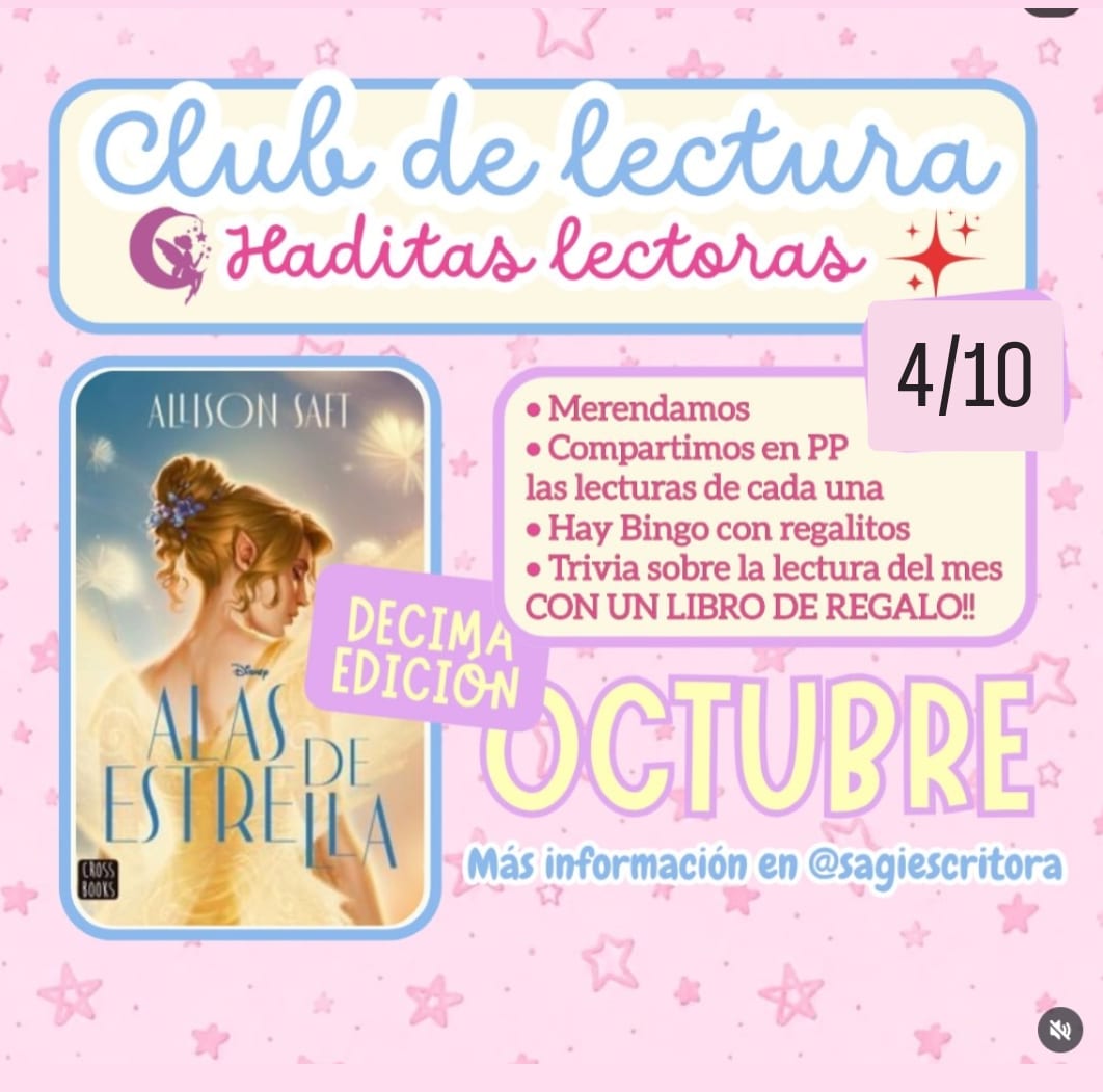 Imagen de Club de lectura "Haditas lectoras" 10° Edición