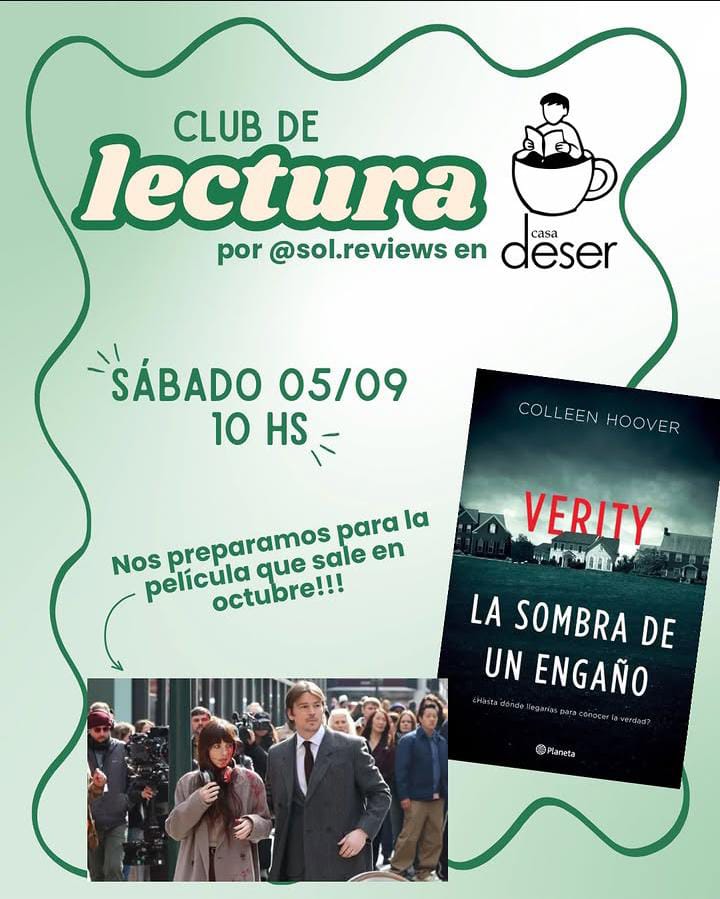 Imagen de Club de lectura: Verity por @sol.reviews