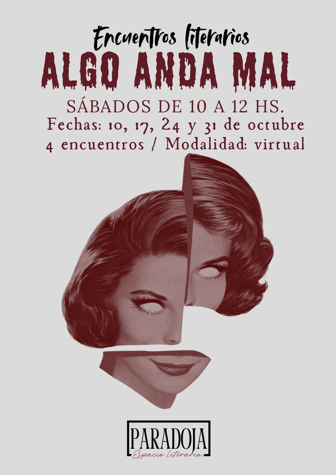 Imagen de "Algo anda mal" - Encuentros literarios