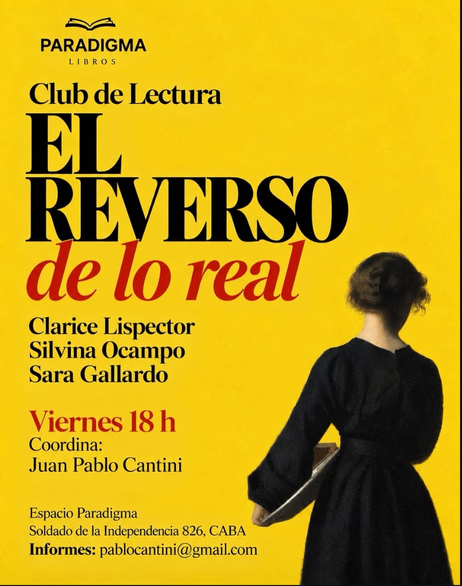Imagen de Club de Lectura: "El reverso de lo real"