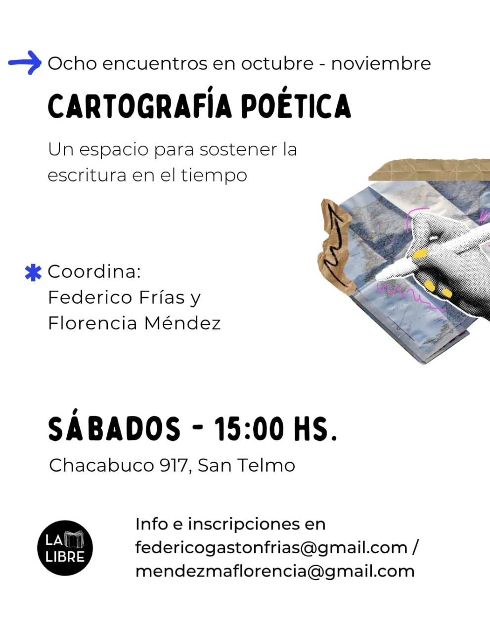 Imagen de Cartografías poéticas - La Libre