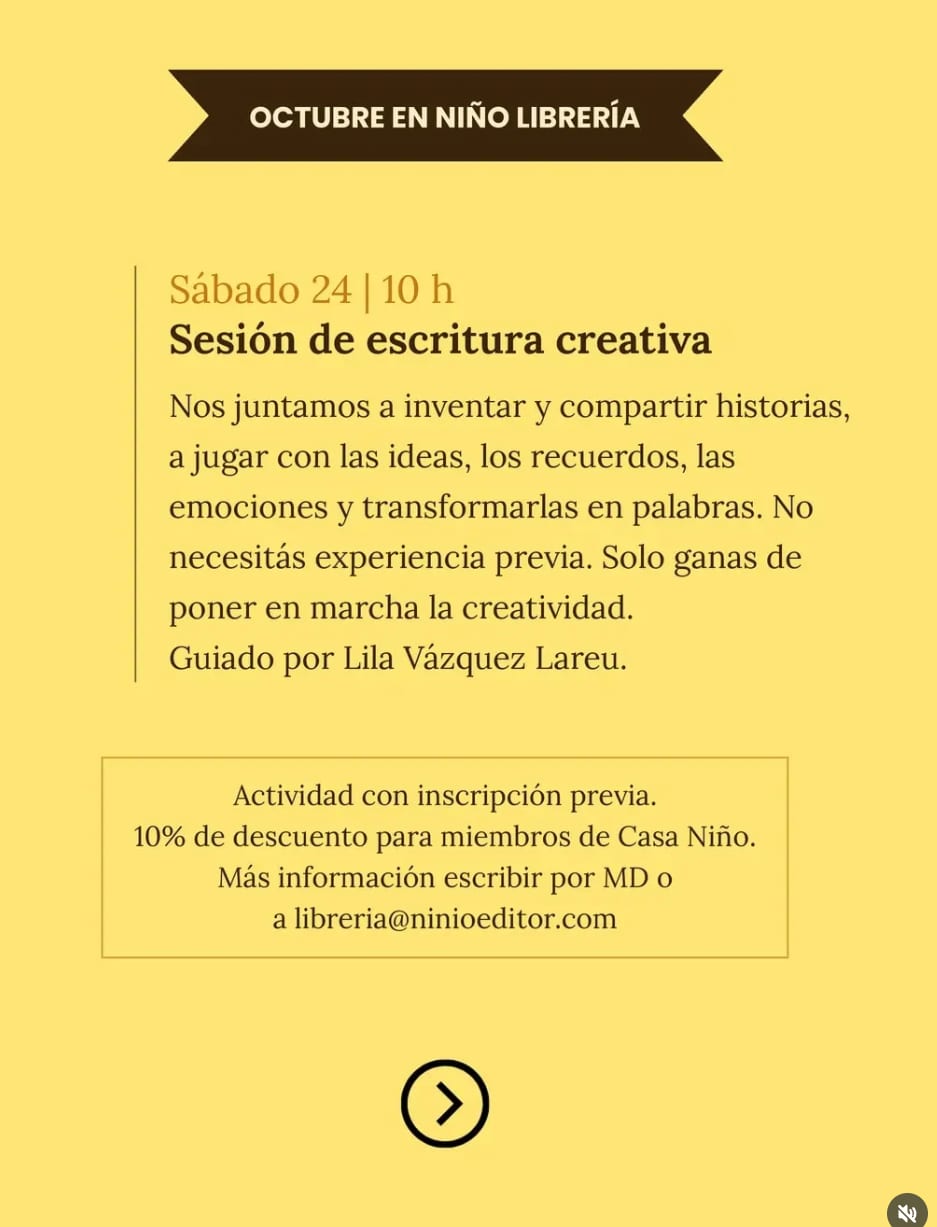 Imagen de Sesión de escritura creativa - Niño Librería