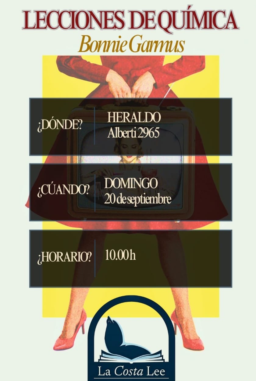 Imagen de Club de Lectura: "Lecciones de Química" -  Bonnie Garmus 20-9
