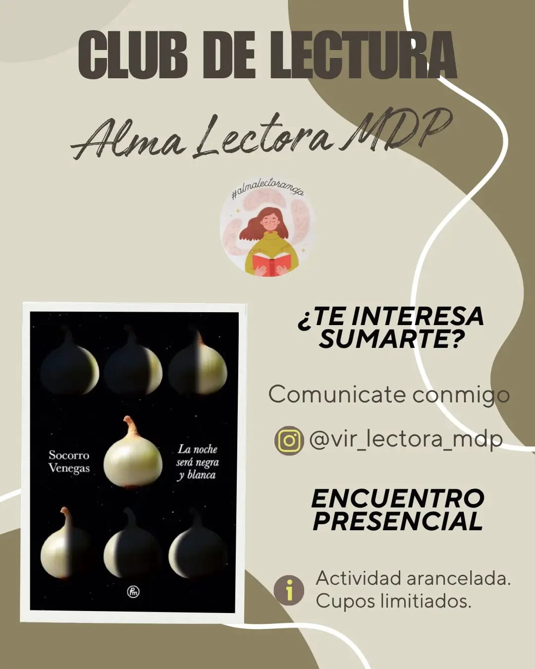 Imagen de Club de Lectura Alma Lectora MDP | Octubre