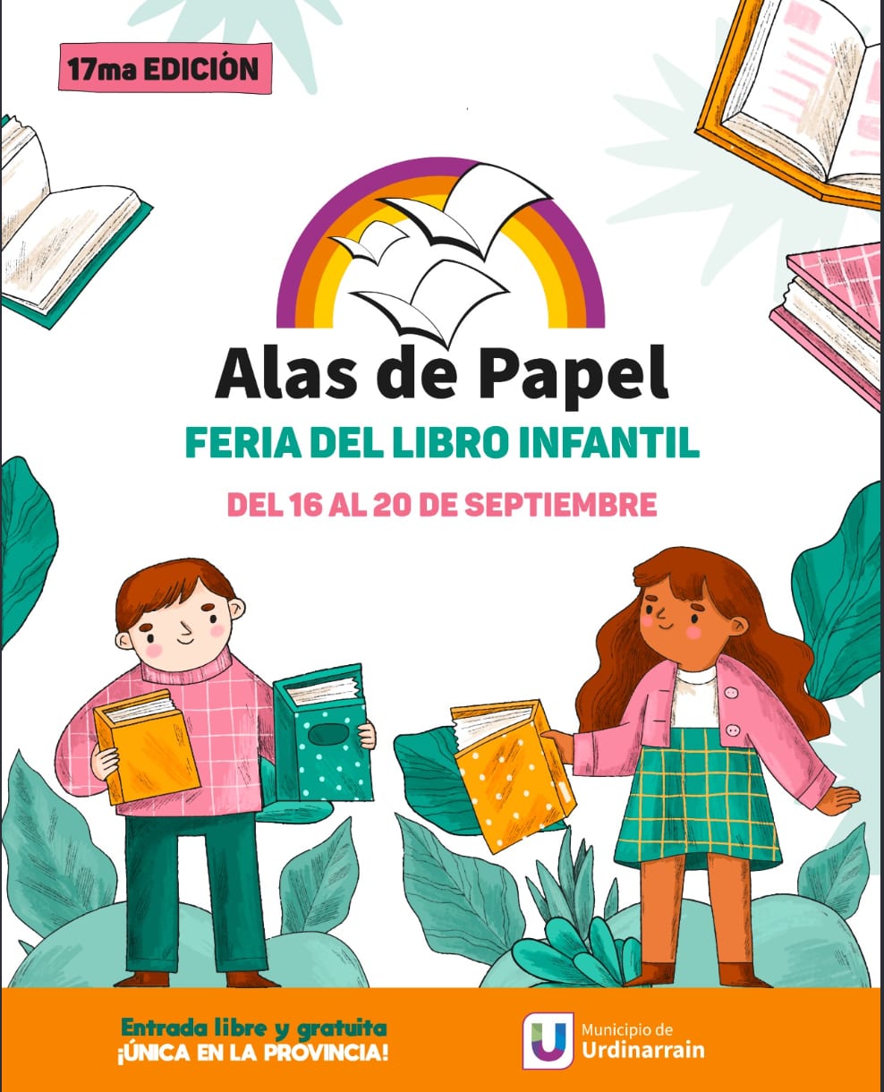 Imagen de Feria del libro "Alas de papel" en Urdinarrain