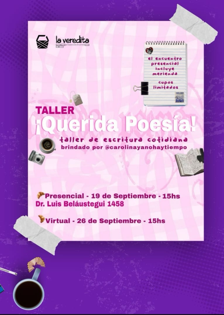 Imagen de Taller "Querida Poesía"