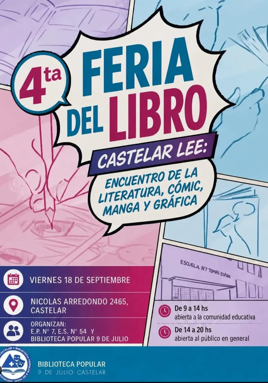 Imagen de Feria del libro - Castelar lee