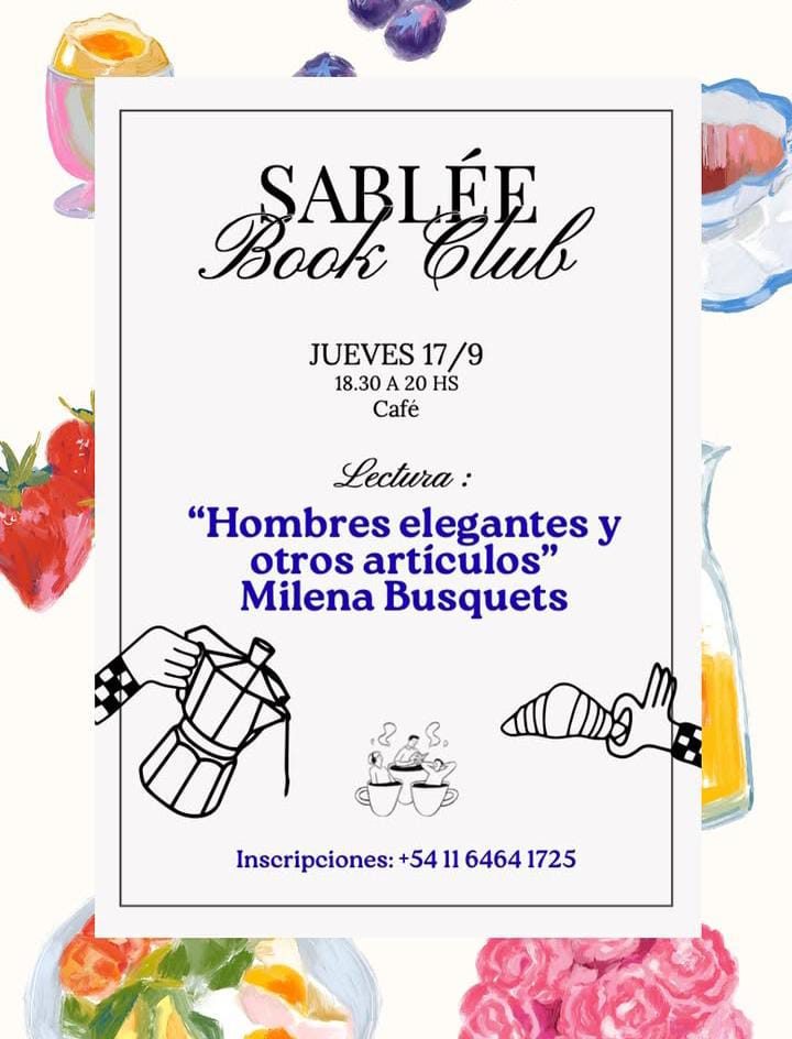 Imagen de Sablée Book Club 17-09