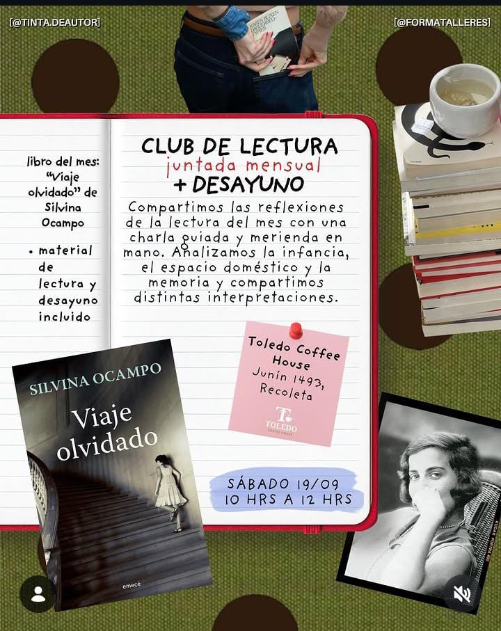 Imagen de Club de lectura: Viaje Olvidado