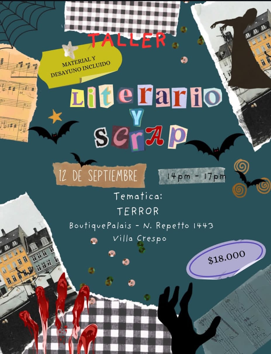 Imagen de Taller + Scrapbook - Literatura de terror