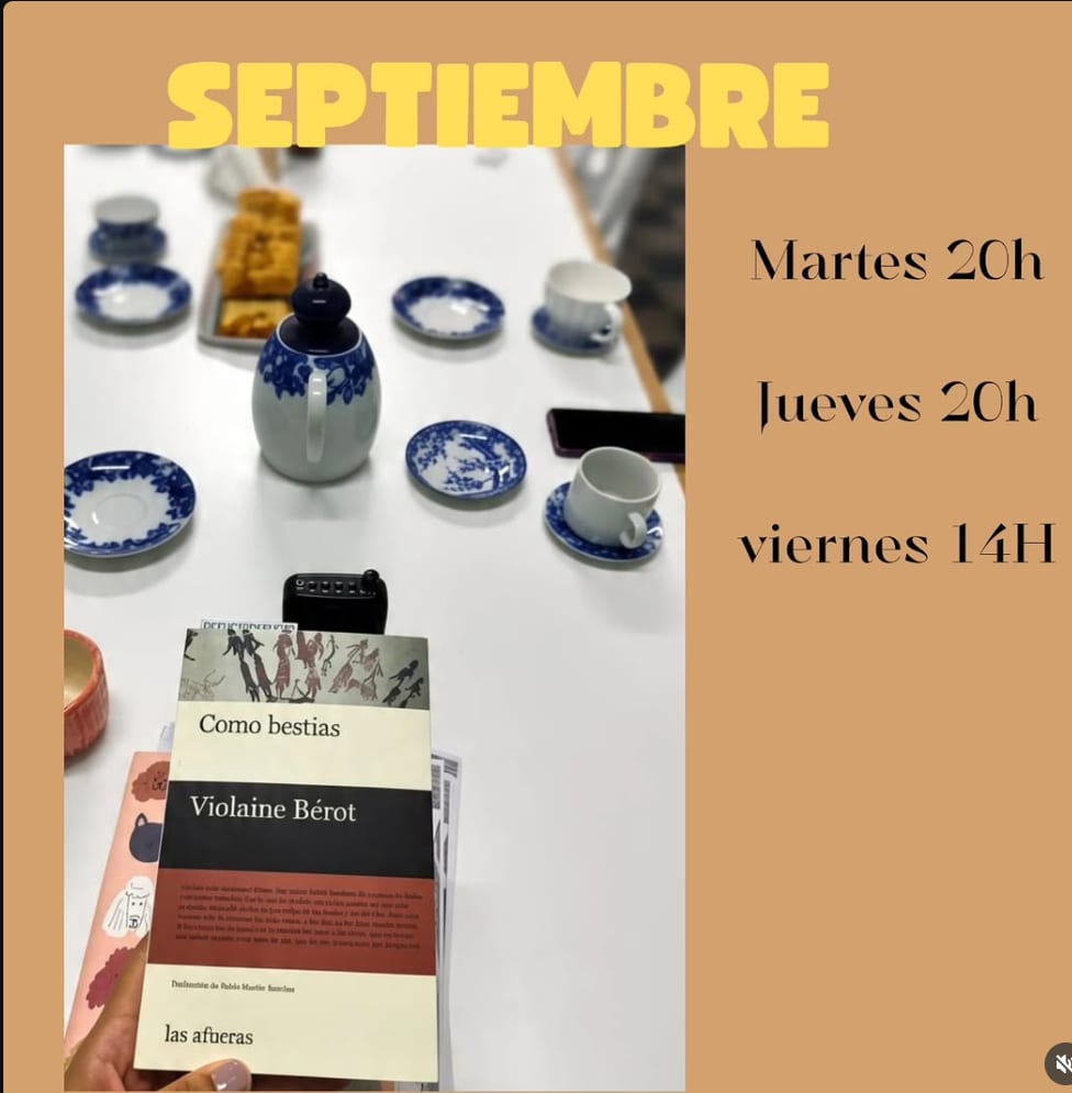 Imagen de Club de lectura - Taller palabras mágicas -  "Como bestias" - Violaine Bérot