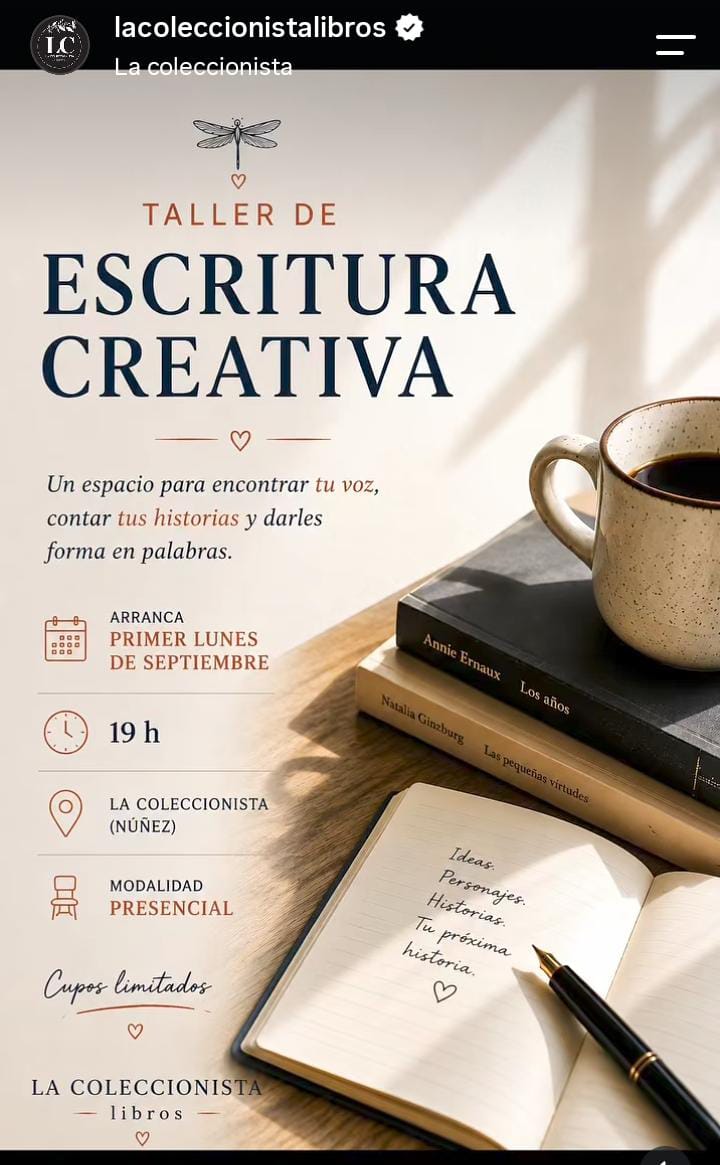 Imagen de Taller Escritura Creativa
