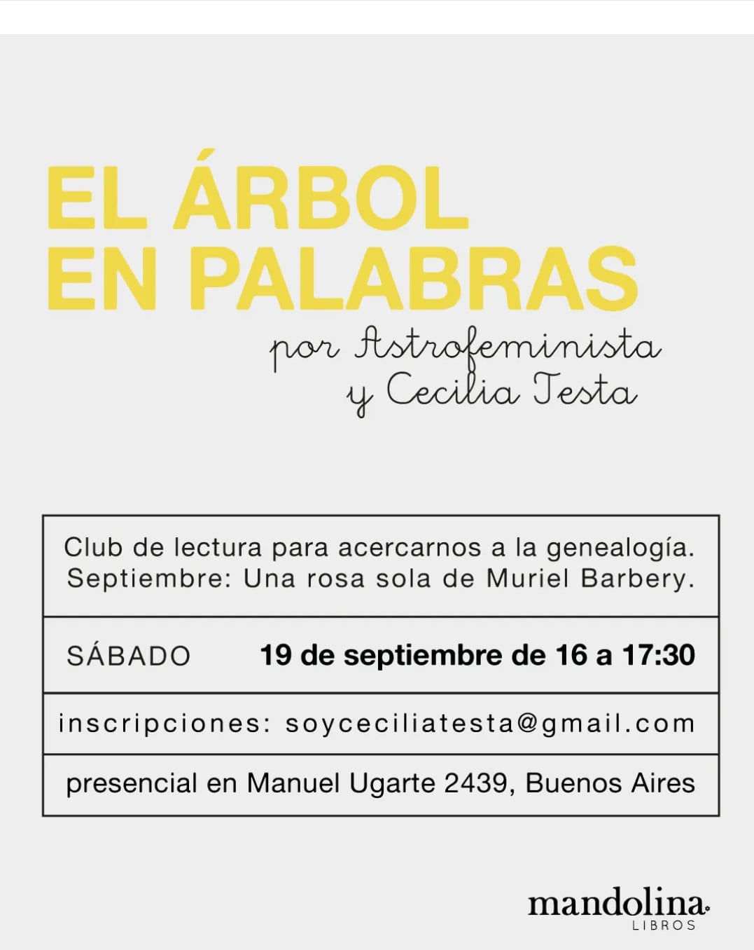 Imagen de El árbol en palabras