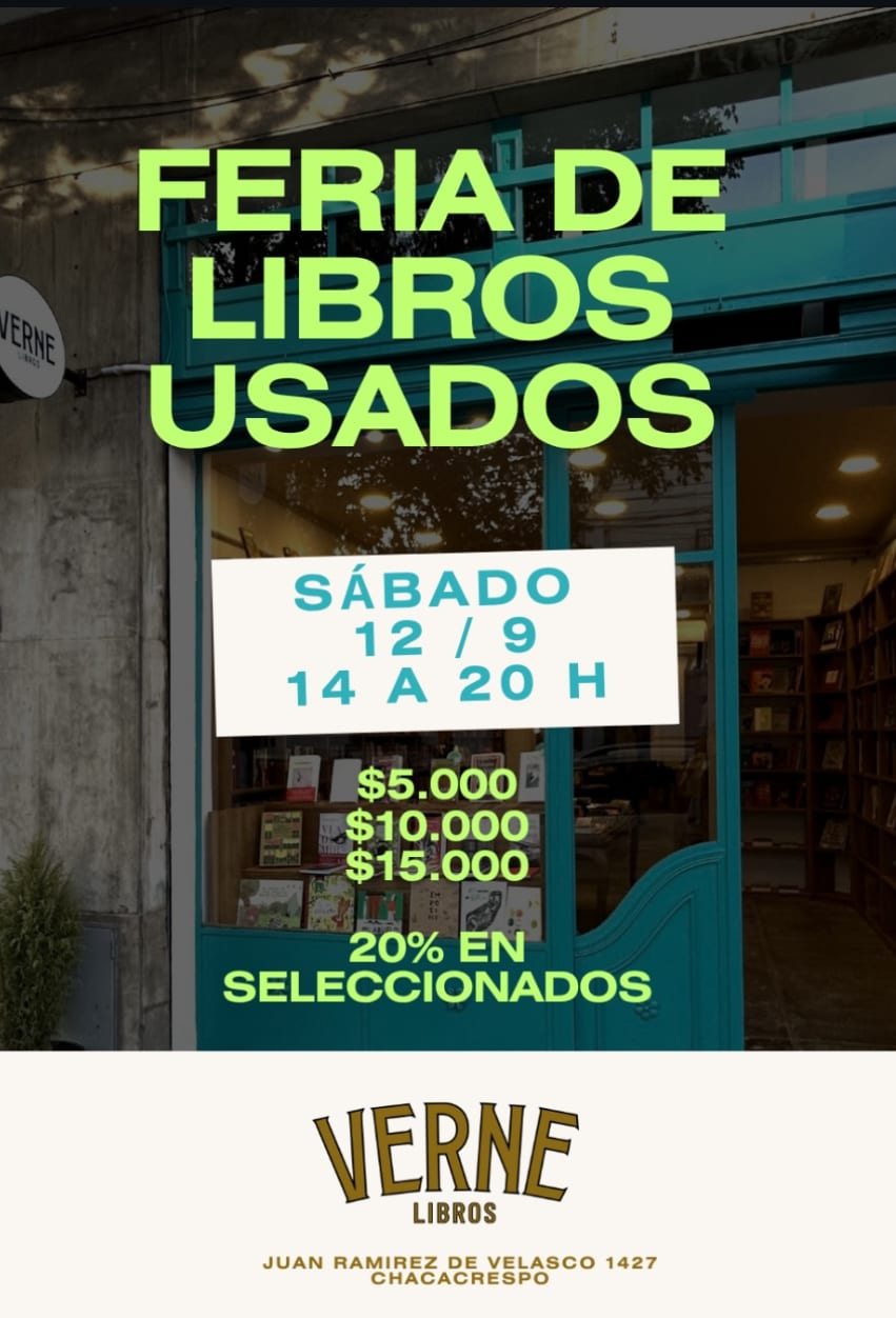 Imagen de Feria de libros en Verne Libros