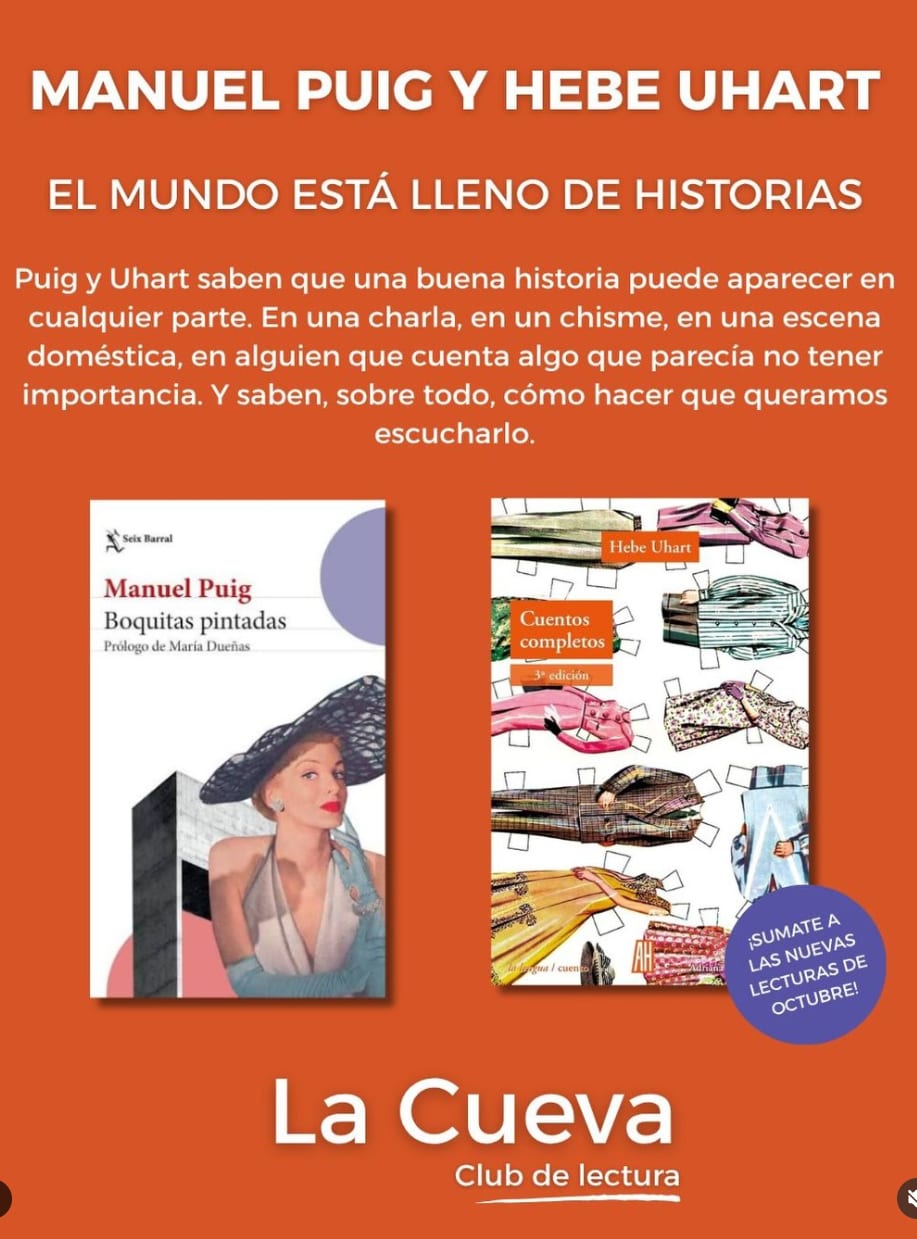 Imagen de Club de lectura - La Cueva - Cuentos de Hebe Uhart