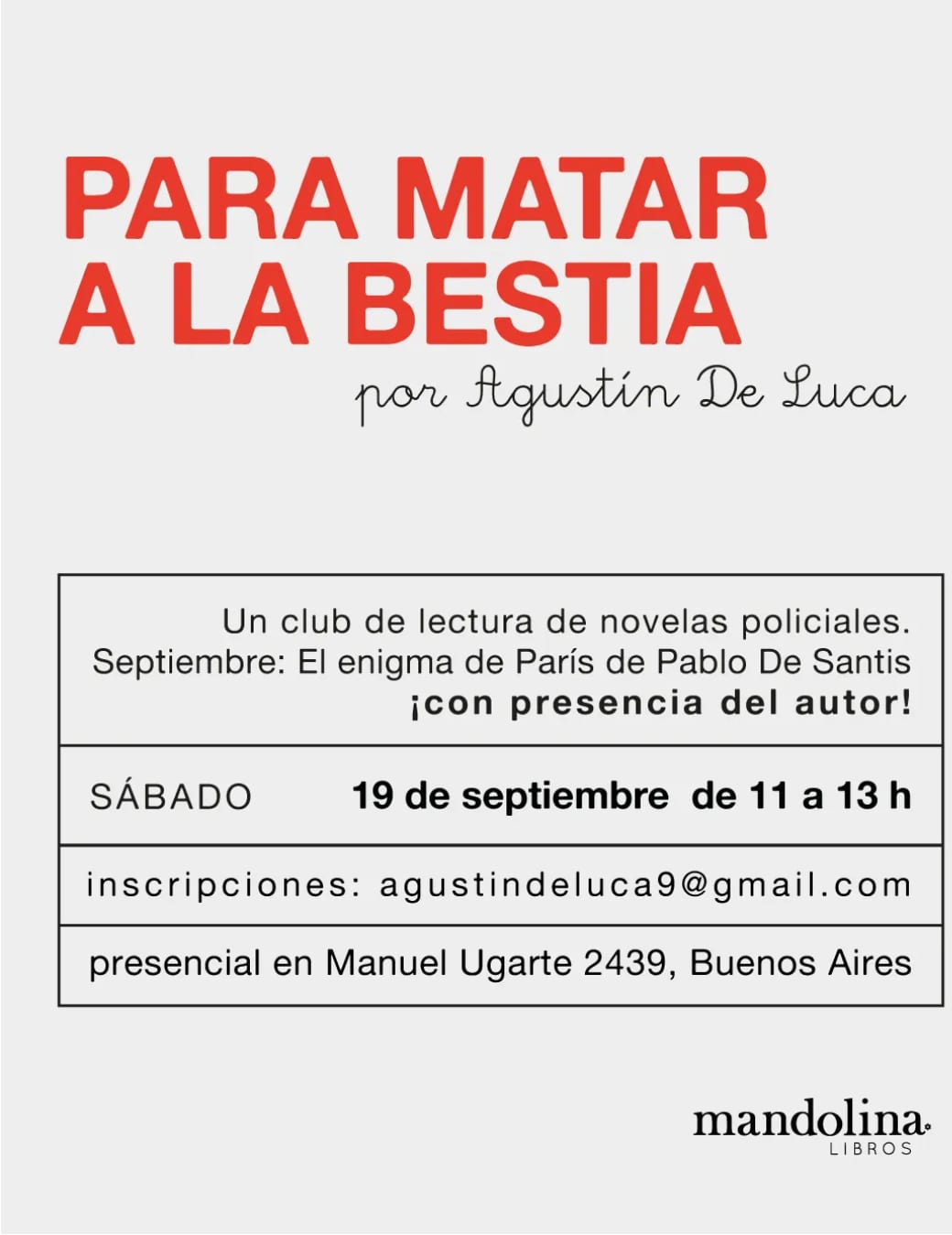 Imagen de Para matar a la bestia - "El enigma de París" de Pablo de Santis