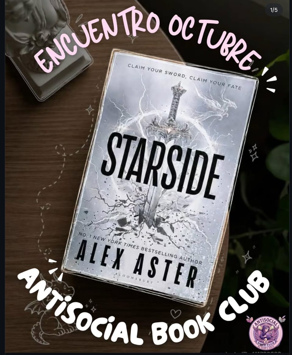 Imagen de 6ta Edición- Antisocial Book Club: "Starsiden" de Alex Aster