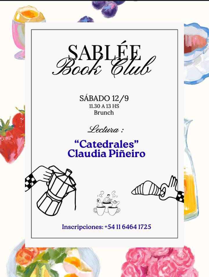 Imagen de Sablée Book Club 12-09