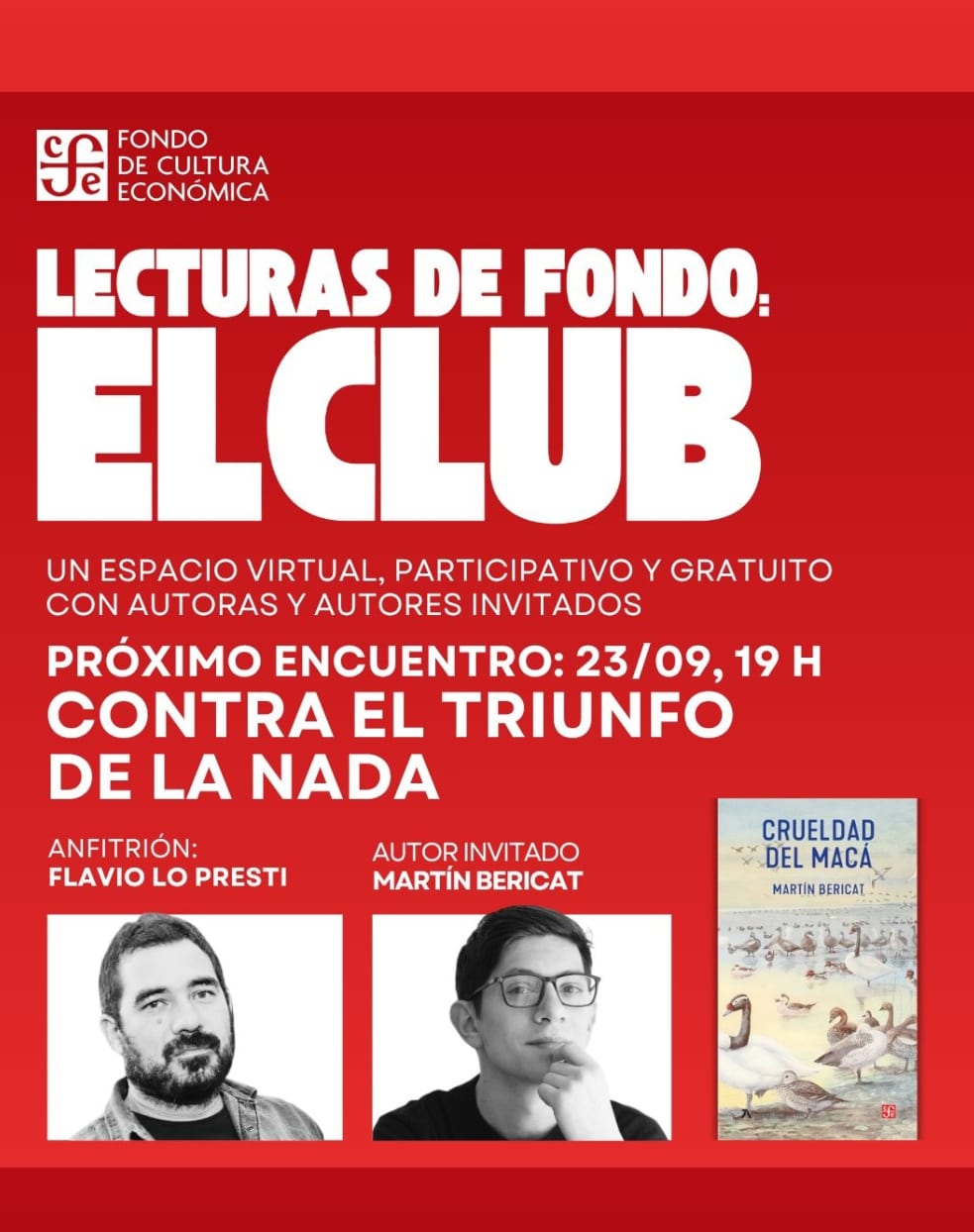 Imagen de Lecturas del Fondo - El Club - "Contra el triunfo de la nada"