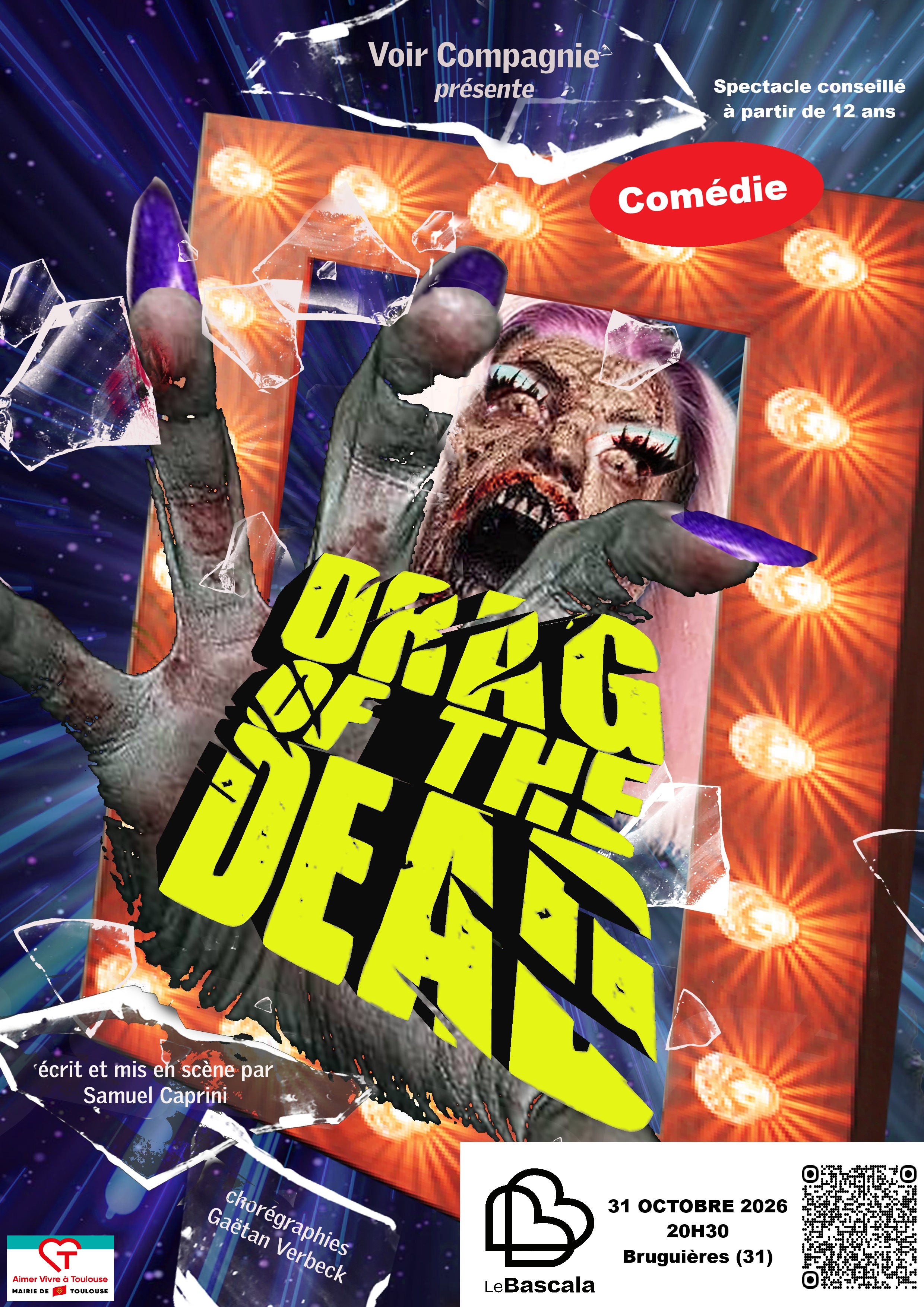 EVENEMENT THEATRE HALLOWEEN COMEDIE "Drag Of the Dead"