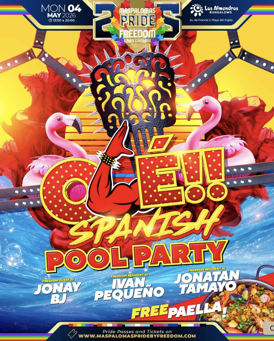 OLÉ Spanish Pool Party