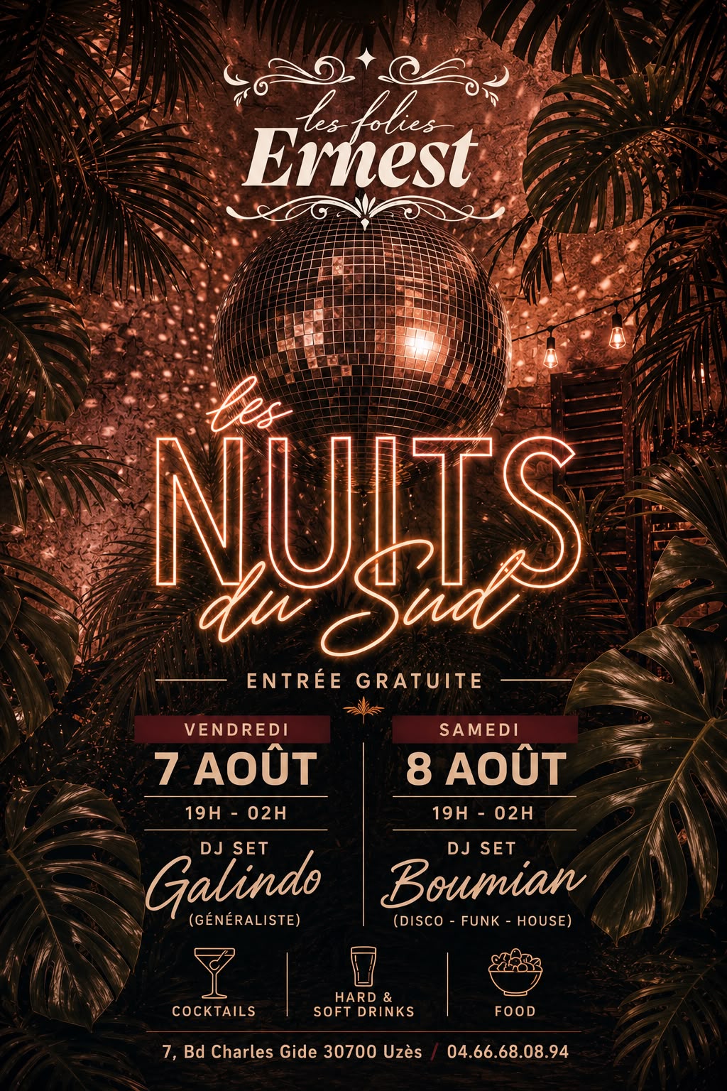« Les Nuits du Sud » 7 & 8 Août 2026