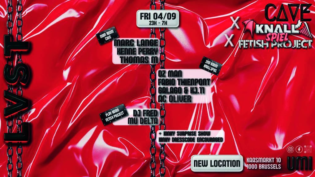 CAVE x KnallSpiel x Fetish Project - LVST