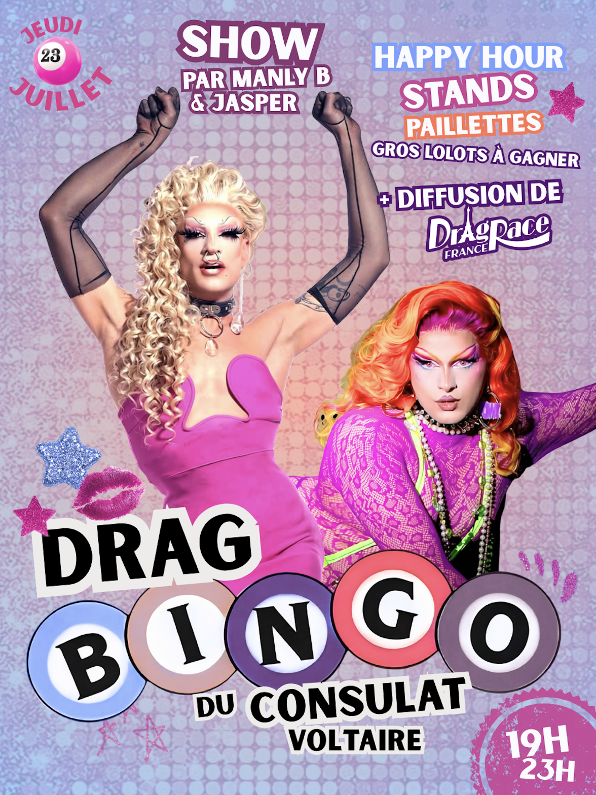 Drag Bingo du Consulat Voltaire