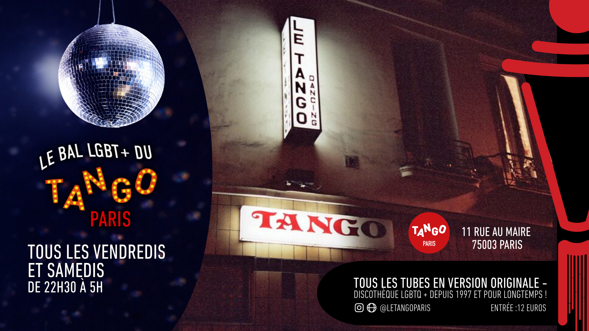Le Bal LGBTQ+ au Tango Paris