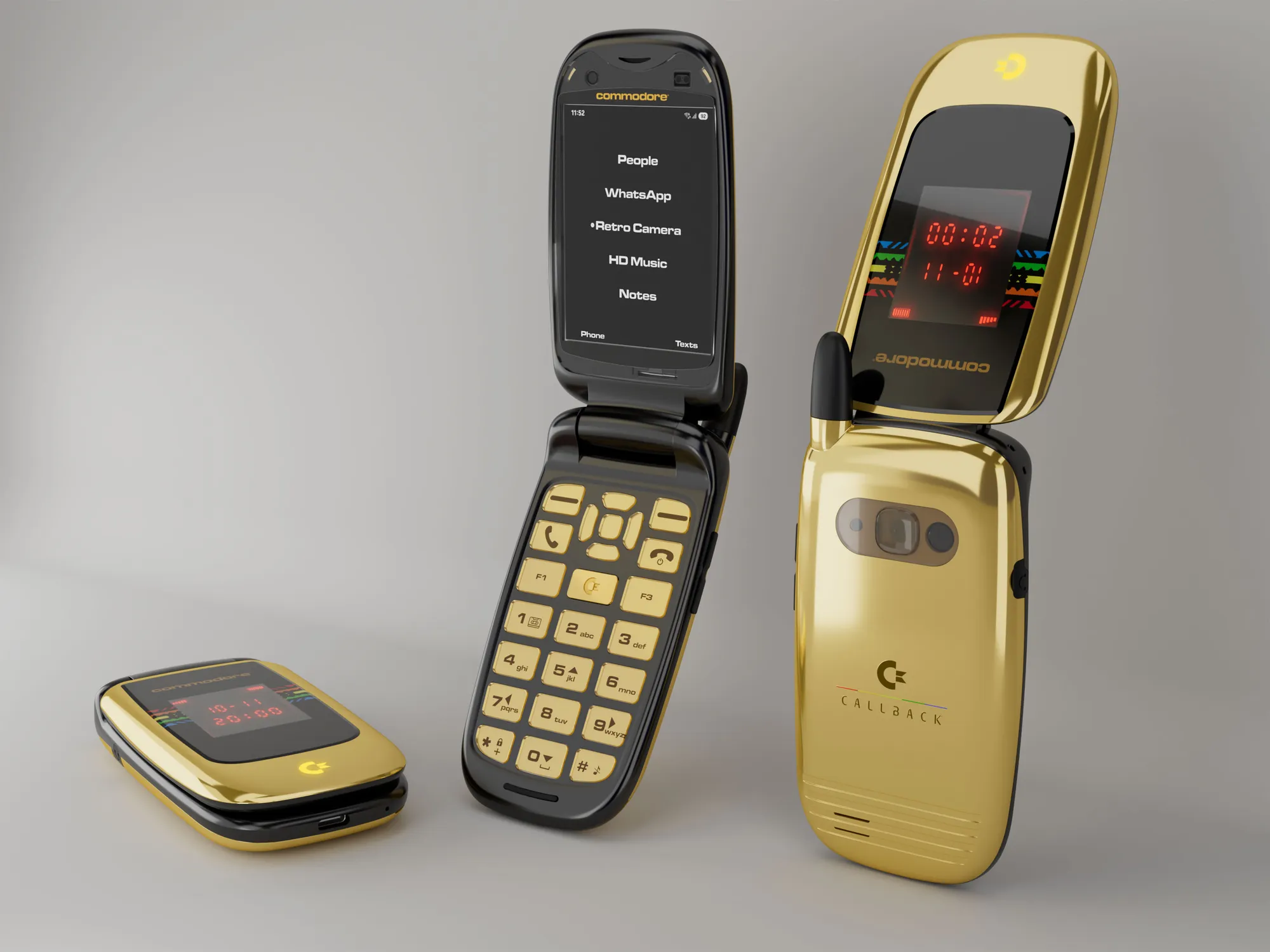 Callback 8020 Founders Edition con finiture in oro 24 carati
