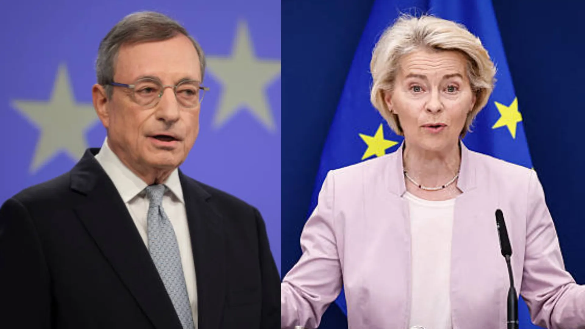 Draghi incontra von der Leyen a Bruxelles: "L'Ue fa sul serio sulla competitività"