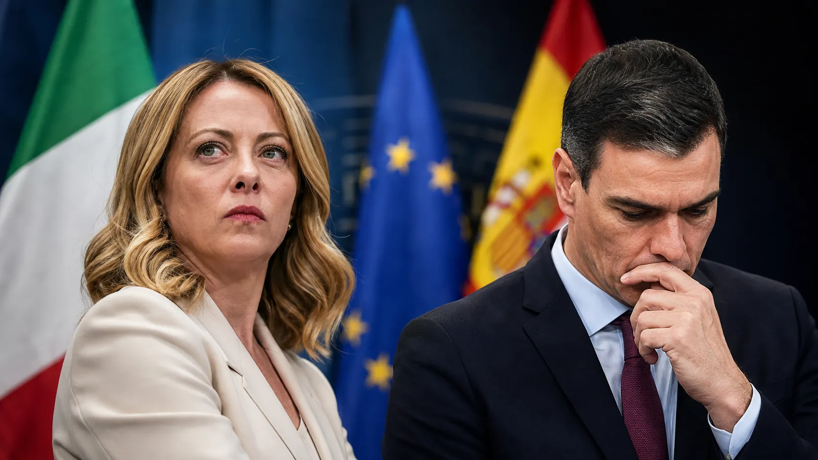 La figuraccia di chi dava torto alla Meloni: l'Europa si compatta contro Sánchez