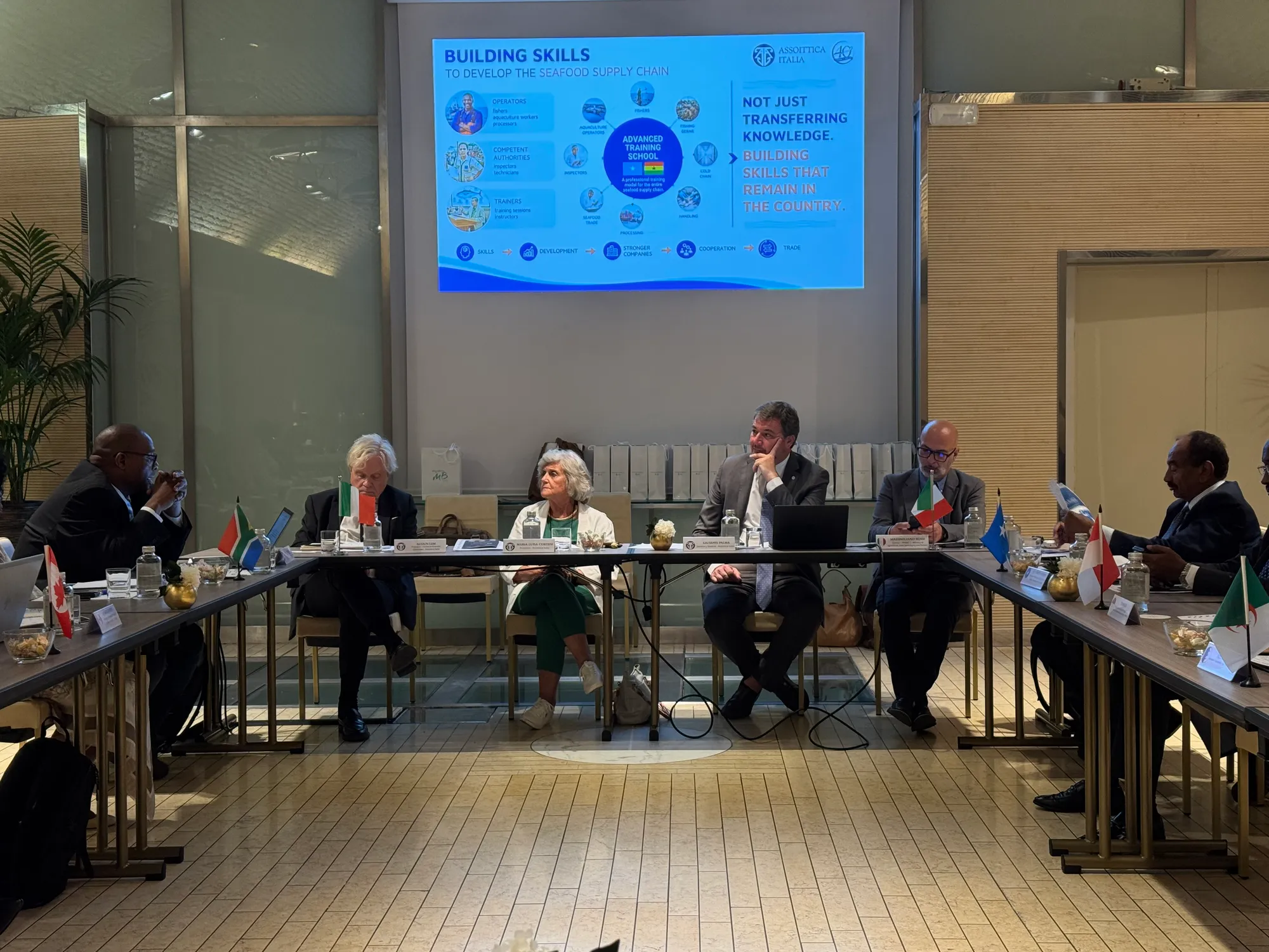 Filiera ittica, Assoittica Italia porta a Roma otto delegazioni internazionali per costruire nuove collaborazioni