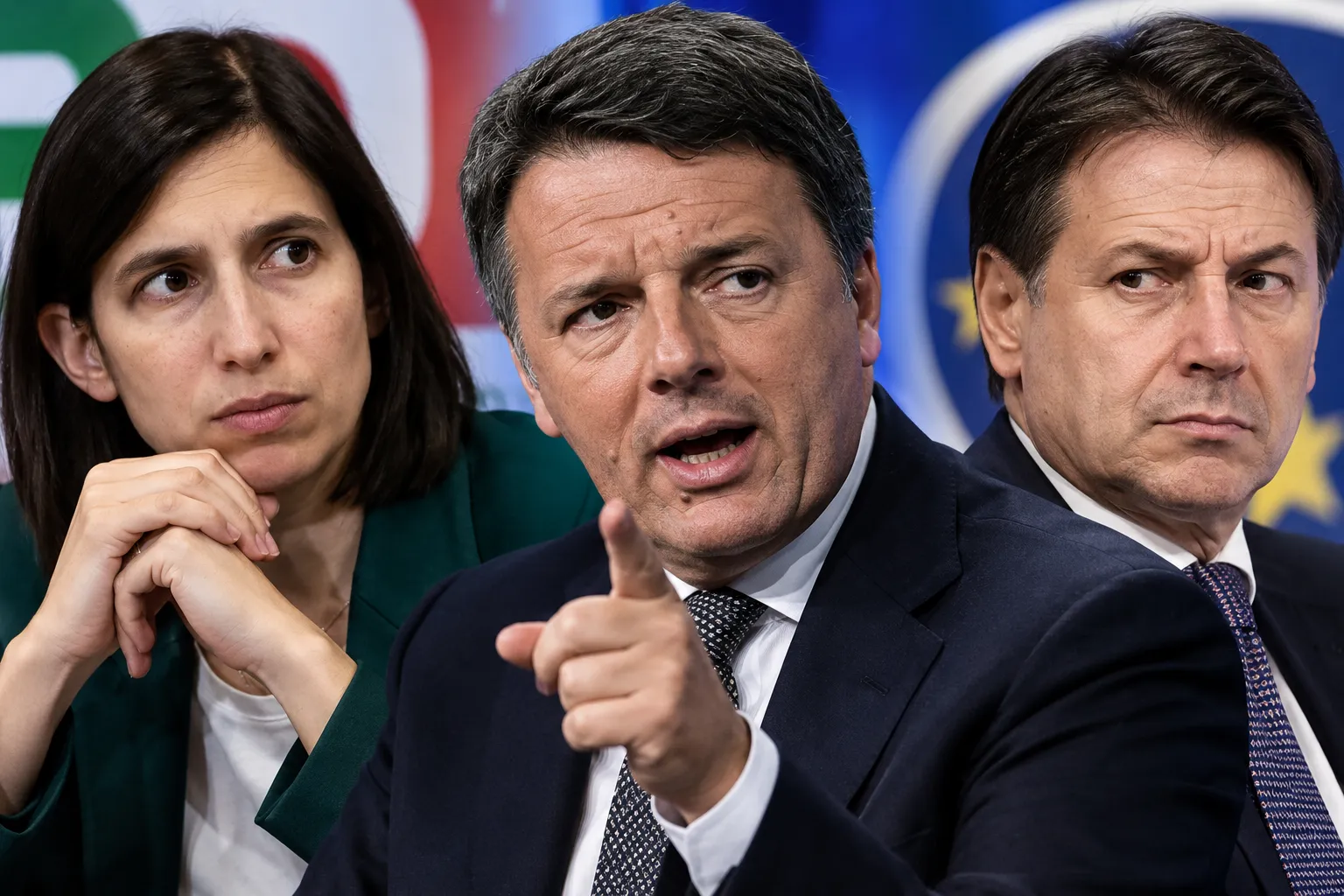 Renzi spariglia il centrosinistra: "Conte può guidarlo", Schlein ora rischia le primarie