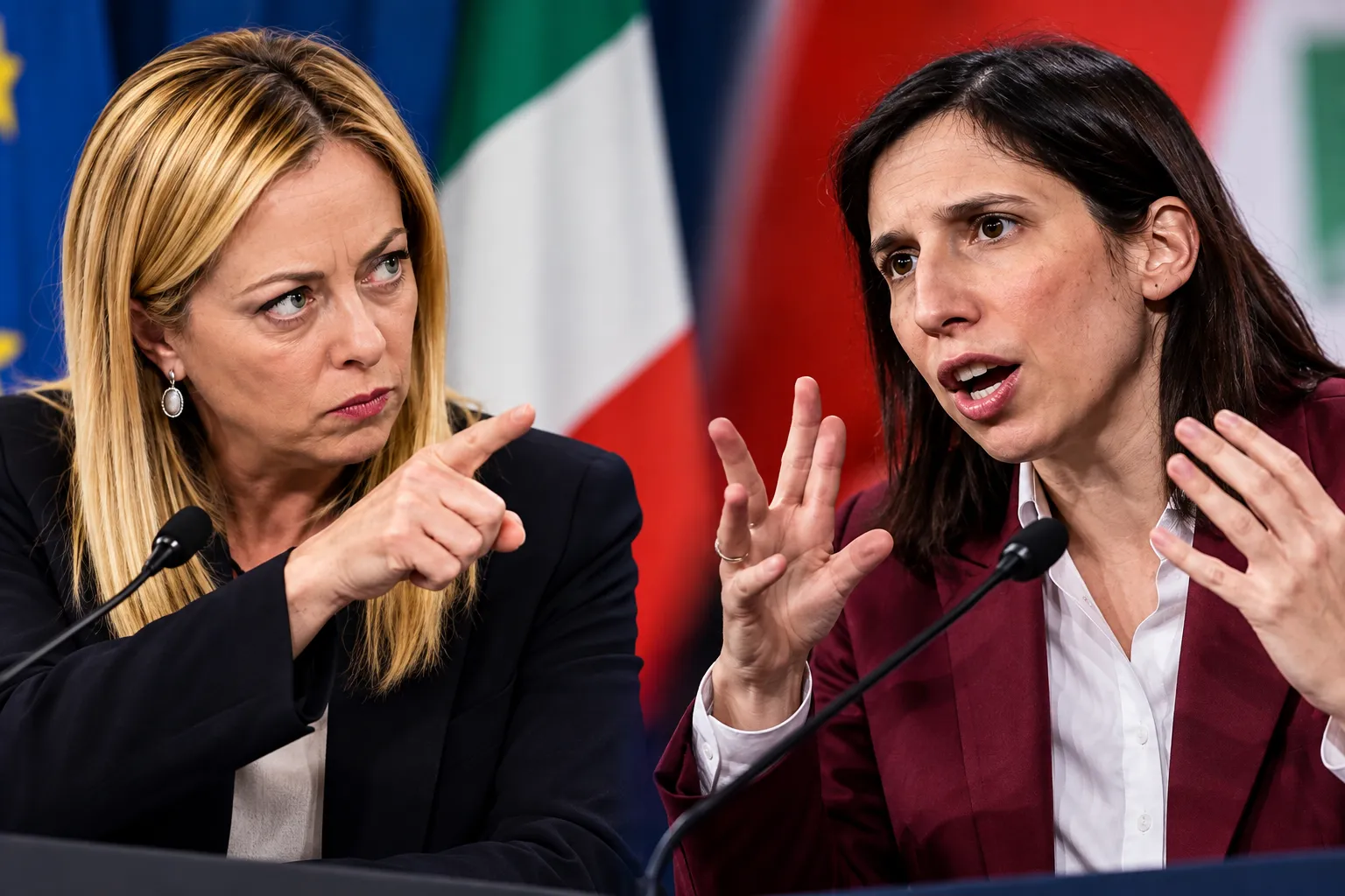 Meloni-Schlein, scontro totale sui conti dell’Italia: volano accuse pesantissime