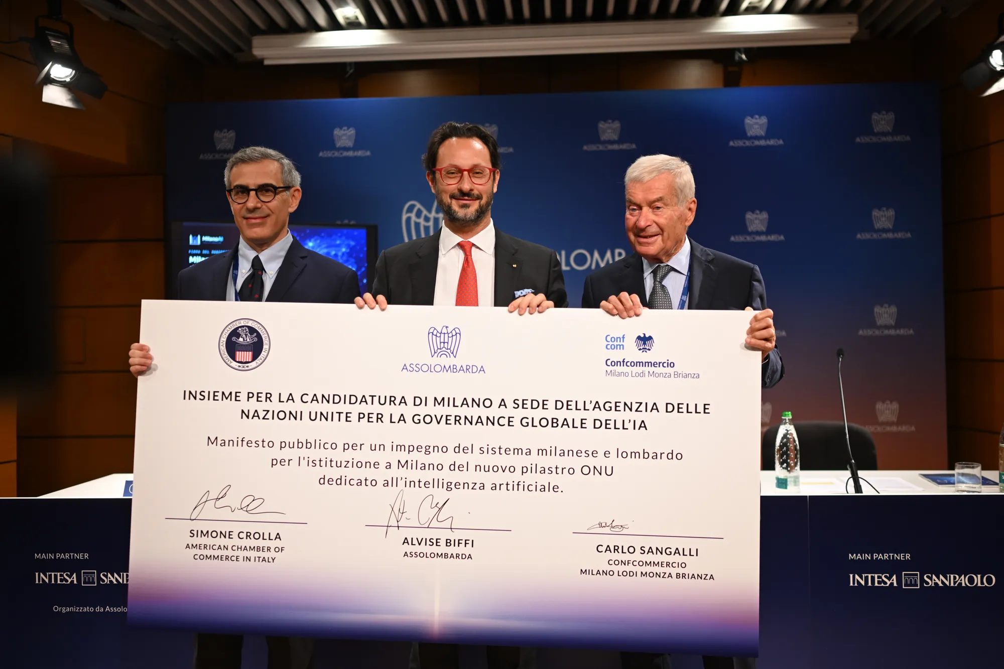 Assolombarda, Biffi chiede una politica industriale per accelerare la crescita italiana