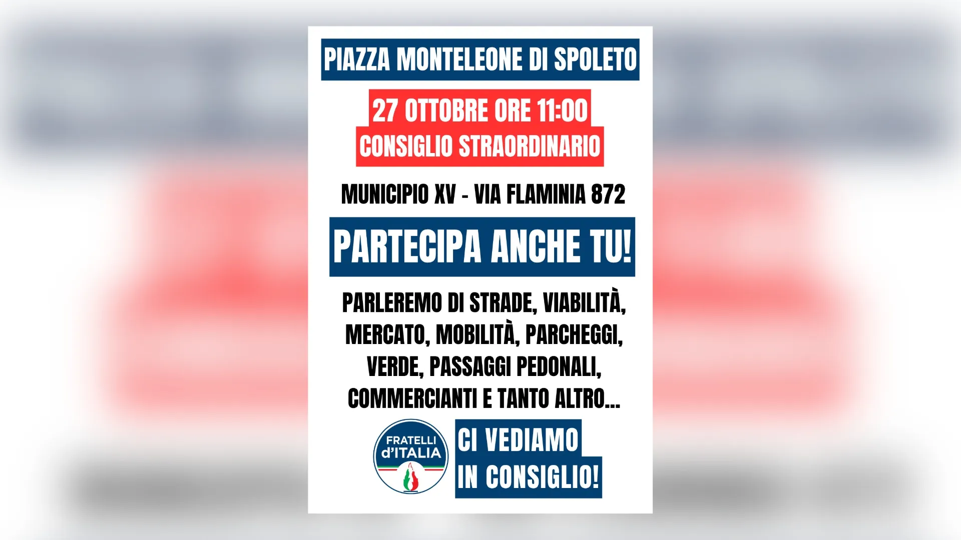 Viabilità a piazza Monteleone di Spoleto, Erbaggi e Cangini attaccano la maggioranza