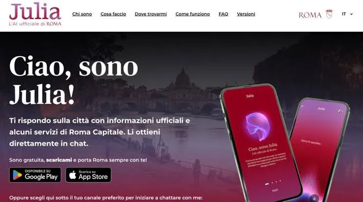 Roma Capitale presenta Julia 3.0: certificati e servizi pubblici direttamente in chat