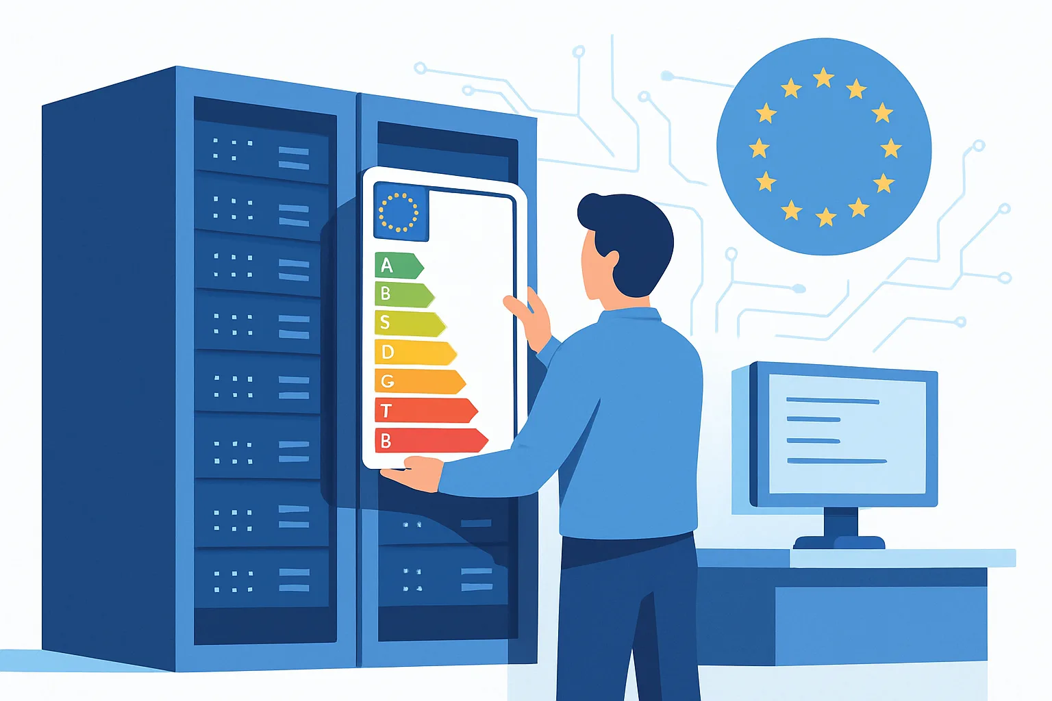 Data center, arriva l’etichetta energetica: l’UE punta a ridurre consumi e aumentare trasparenza