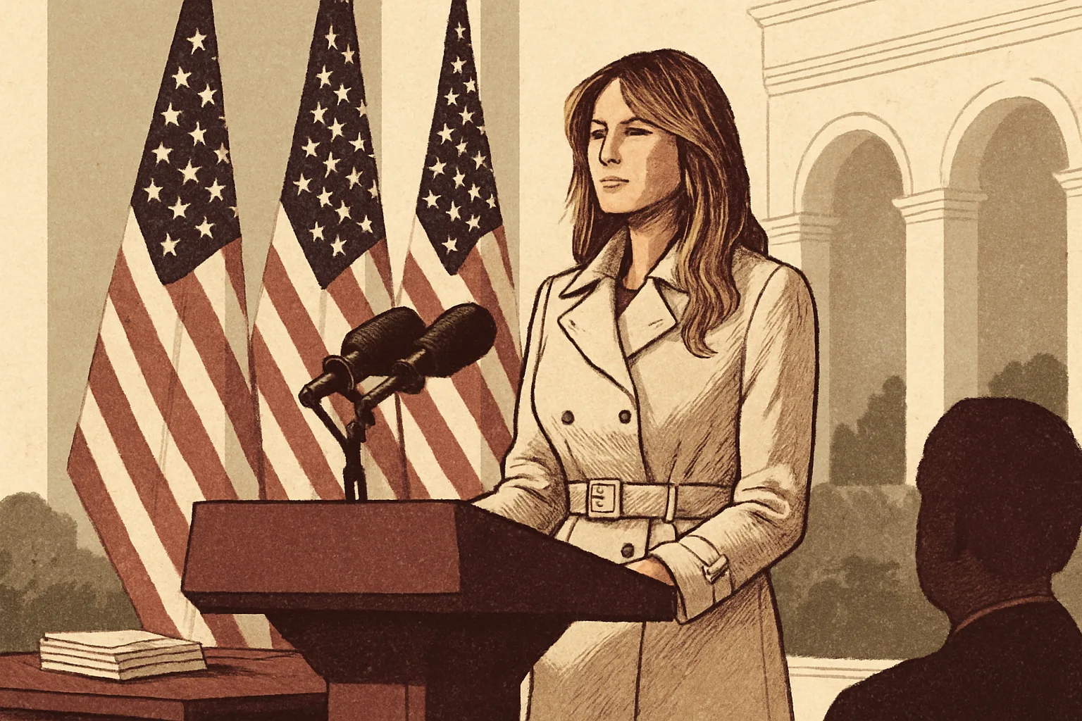 Melania Trump: "Sono cresciuta sotto il comunismo e non mi è mancato niente