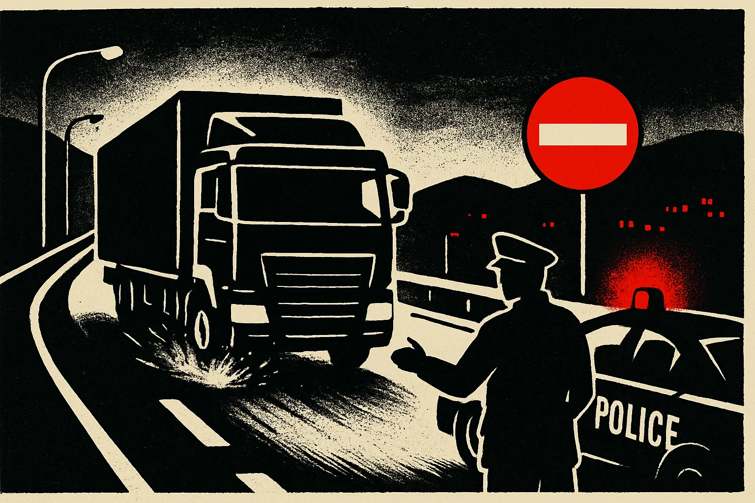 Tir contromano sulla Valsugana: intervento dei carabinieri evita il peggio