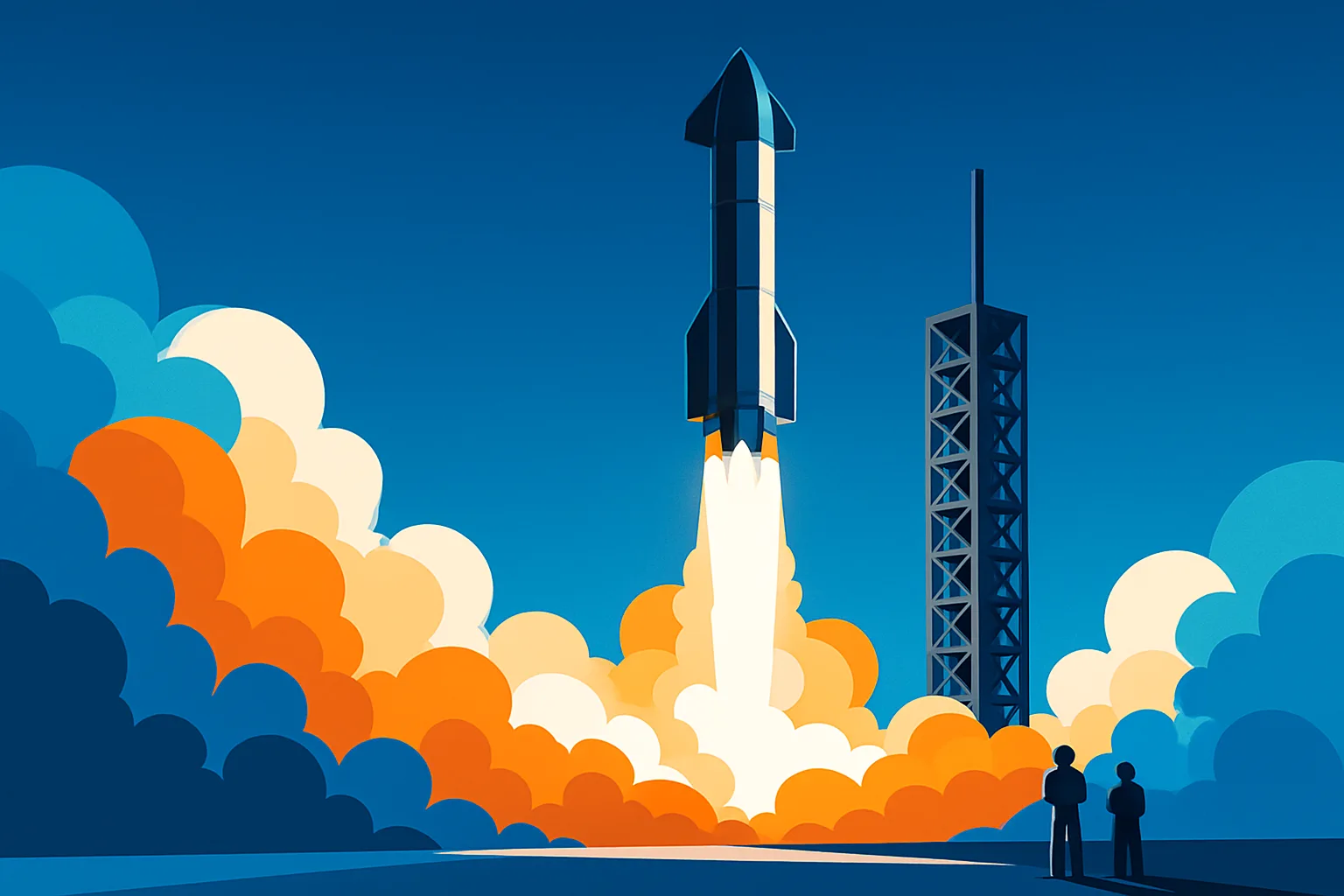 SpaceX pronta a lanciare Starship: il primo volo orbitale del razzo più potente