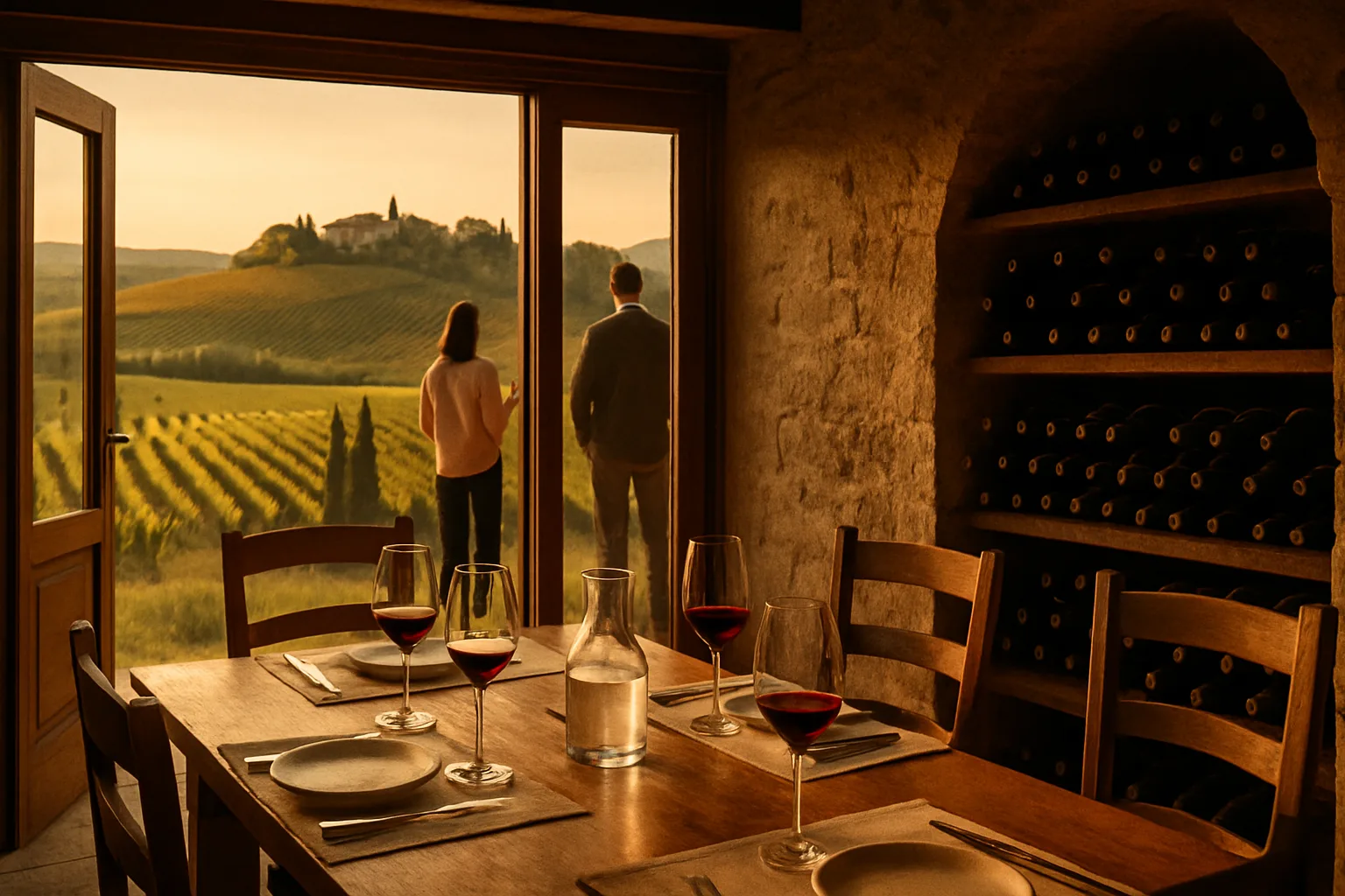 La Cantina del Cabreo apre le porte: un nuovo tempio del vino nel cuore del Chianti