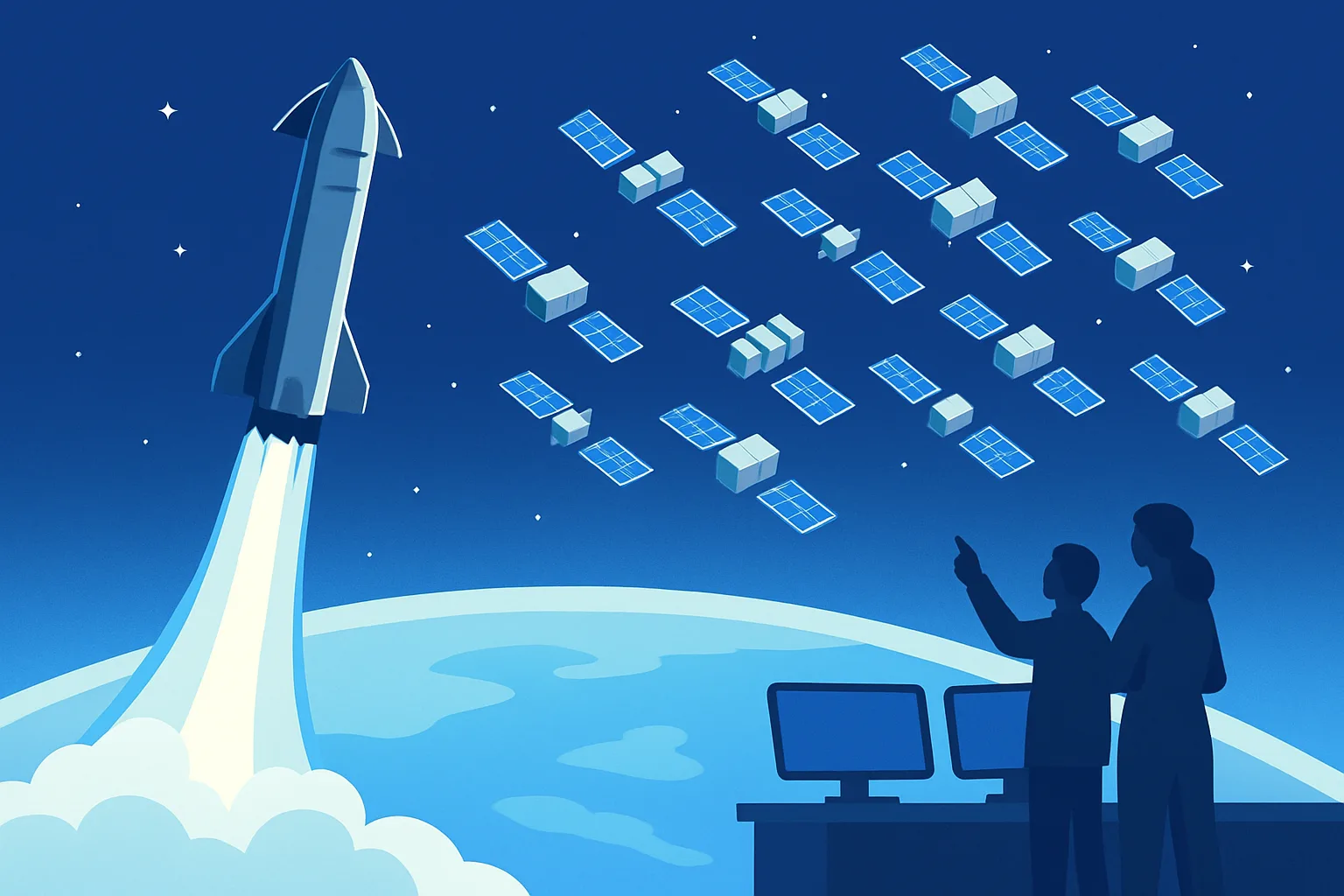 Starship conquista l’orbita: SpaceX lancia 26 nuovi satelliti Starlink