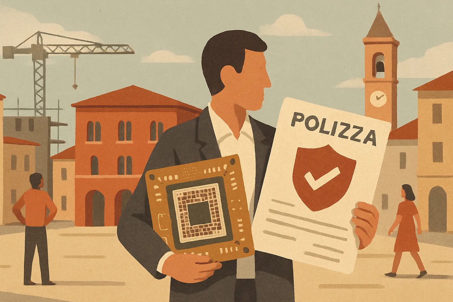 Nvidia sfida il panico sull’AI: in arrivo la “polizza” per i chip