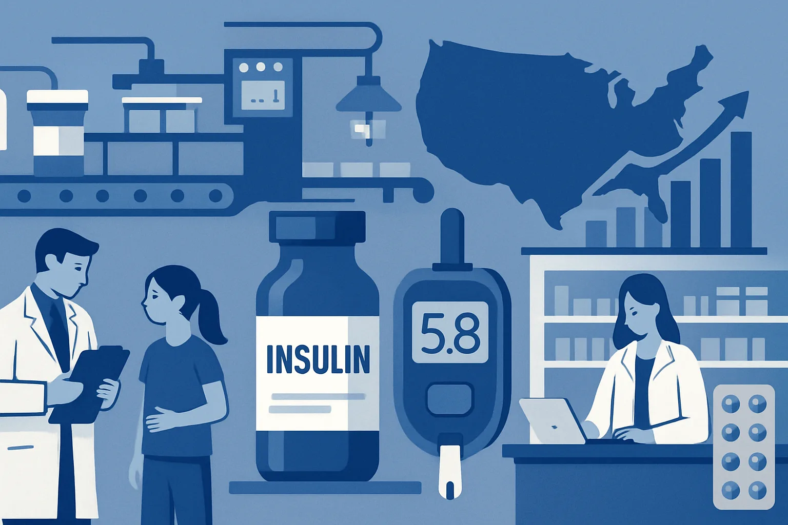 Diabete giovanile: aumentano i casi di tipo 1 e 2 negli USA
