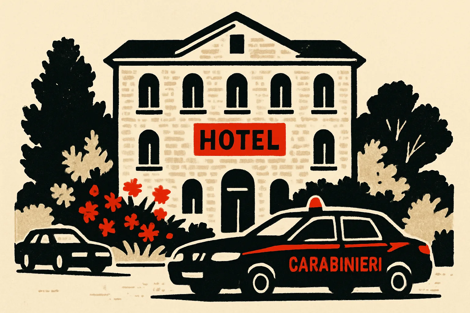 Mangia e dorme per giorni in hotel, poi paga con un assegno scoperto: denunciato