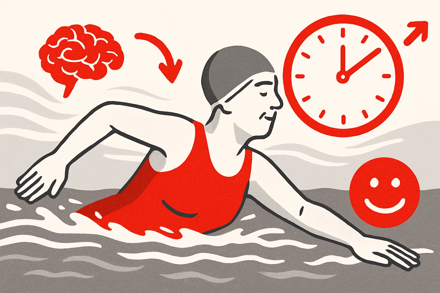 Menopausa, il nuoto in acqua fredda riduce ansia e sbalzi d’umore