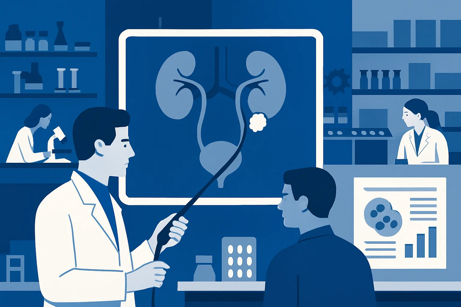 Cancro uroteliale: CT e citologia non sostituiscono l'ureteroscopia nel follow-up