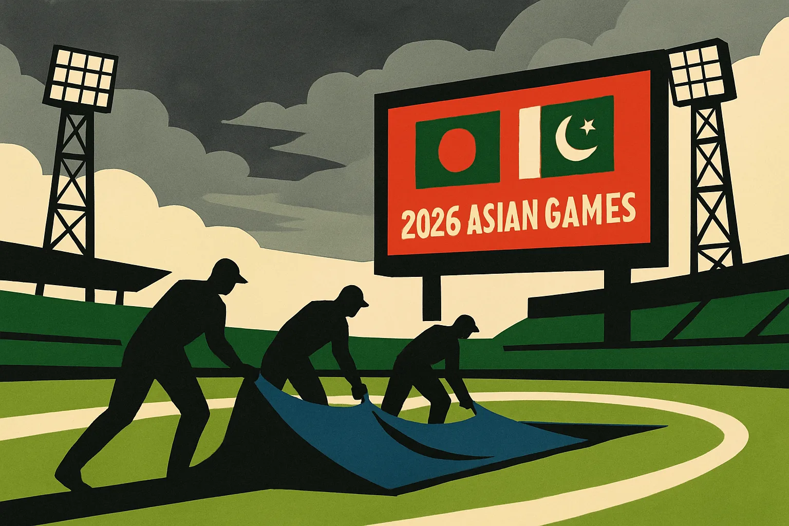 Cricket, bangladesh-pakistan prima semifinale ai Giochi Asiatici